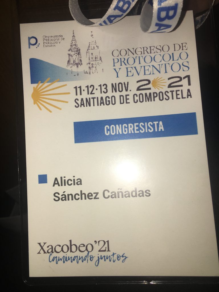 Alicia Sanchez Cañadas. Organización de eventos