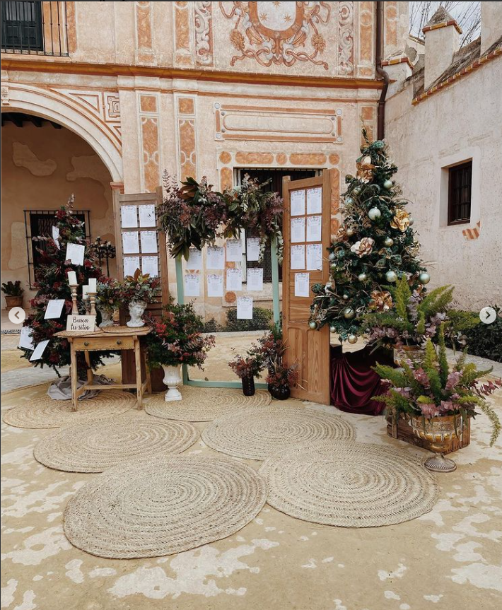 Hacienda para bodas en Sevilla - Seating plan