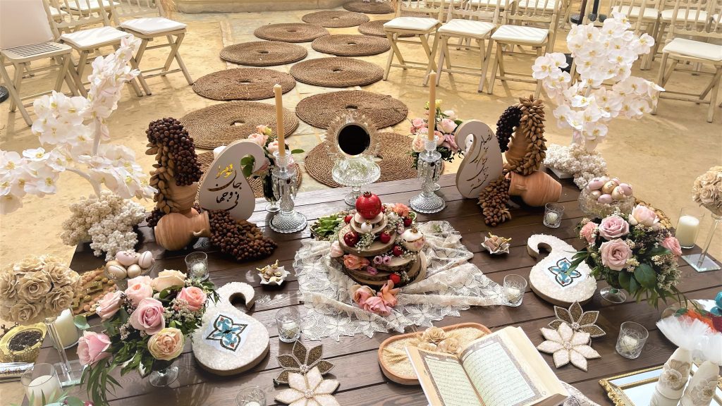 Mesa en Hacienda La Soledad - boda en hacienda de sevilla
